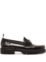 Nicholas Daley x G.H.BASS mocassins Weejuns en cuir - Marron