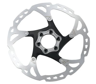 SHIMANO remschijf xt rt76 160mm 6 bout bevestiging