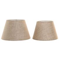 Lampenkap Home ESPRIT Bruin Jute Metaal 40 x 40 x 25 cm (2 Stuks)