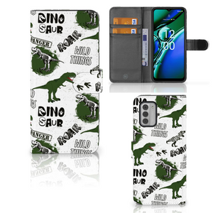 Telefoonhoesje met Pasjes voor Nokia G42 Dinosaurus