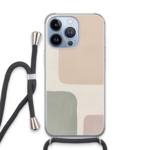 Geo #7: iPhone 13 Pro Transparant Hoesje met koord