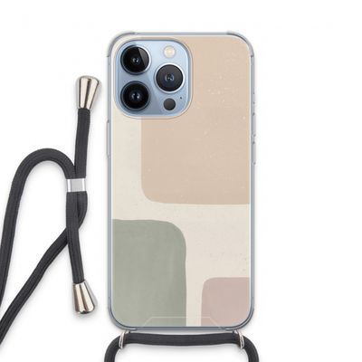 Geo #7: iPhone 13 Pro Transparant Hoesje met koord