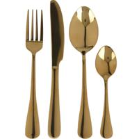 Bestekset Tableware Collection - 16-delig - goud - RVS - 4 personen - thumbnail