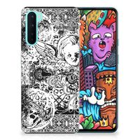 Silicone Back Case OnePlus Nord Skulls Angel