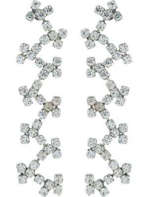 AREA boucles d'oreilles à ornements - Argent