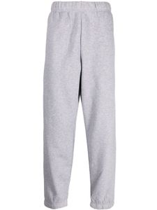 CHOCOOLATE pantalon de jogging en coton biologique à logo imprimé - Gris