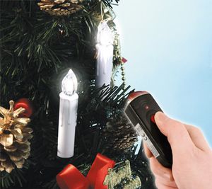 Draadloze warmwitte LED kerstlampen met afstandsbediening AA