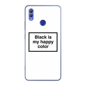 Black is my happy color: Honor Note 10 Transparant Hoesje