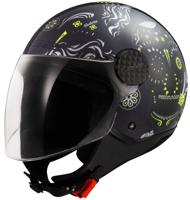 LS2 jethelm "of558 sphere lux ii maxca" helmet of558 sph. lux ii maxca s black/yellow