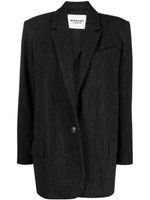 MARANT ÉTOILE blazer à motif de chevrons - Noir