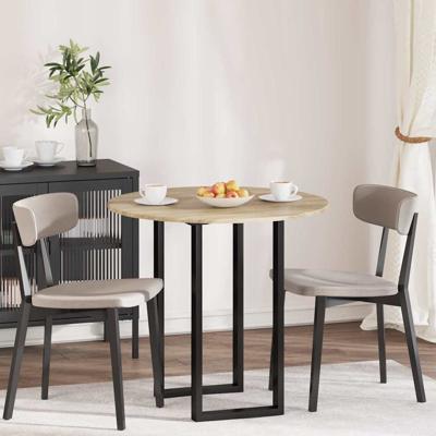 Tafelblad Sonoma eiken 80 x 80 x 1.5 cm Bewerkt hout