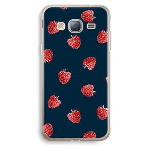 Framboosjes: Samsung Galaxy J3 (2016) Transparant Hoesje