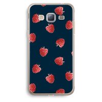 Framboosjes: Samsung Galaxy J3 (2016) Transparant Hoesje