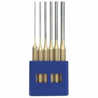 Set cilindrische ponsen ATM Gouden Extra lang 6 Onderdelen