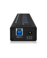 ICY BOX IB-AC6110 USB 3.2 Gen 1 (3.1 Gen 1) Type-B 5000 Mbit/s Zwart - thumbnail