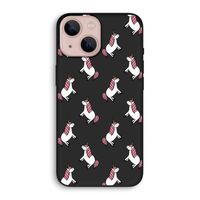 Eenhoorns overal: iPhone 13 mini Biologisch afbreekbaar hoesje