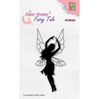 Nellie's Choice • fairy tale clear stempels dancing elf-2