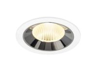 SLV InbouwspotNuminos L wit/chroom 3000K - 40gr - 1009788
