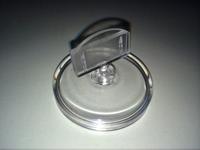 Pop-clip kaarthouder S met voetje