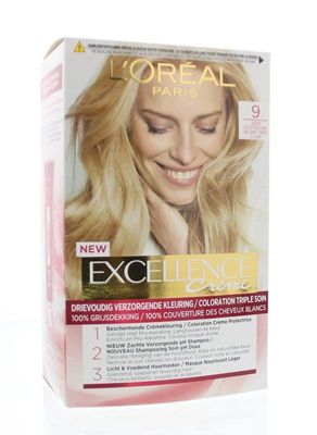 Excellence 9 zeer lichtblond