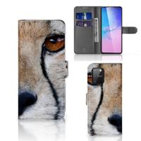 Samsung S10 Lite | Telefoonhoesje | Met pasjeshouder | Cheetah
