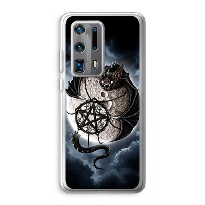 Volle maan: Huawei P40 Pro Plus Transparant Hoesje