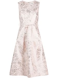 P.A.R.O.S.H. robe courte à motif en jacquard - Rose