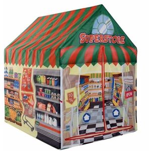 Speelgoed speeltent supermarkt winkel 102 cm   -