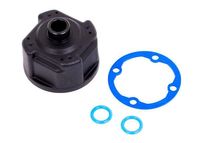 Traxxas - Carrier, differential/ differential bushing (metal)/ o-rings (2)/ ring gear gasket (TRX-9581) - thumbnail