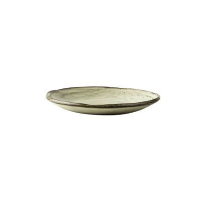 Organic by Dutch Rose Amsterdam gebaksbord creme 17 cm