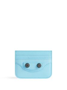 Balenciaga porte-cartes Le Cagole en cuir - Bleu