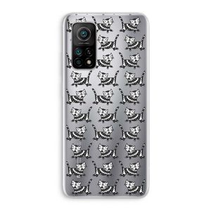 Zwarte poes: Xiaomi Mi 10T 5G Transparant Hoesje