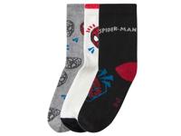 3 Paar kinder sokken Disney (Spiderman, 27/30)