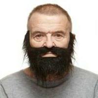 Valse baard My Other Me Zwart