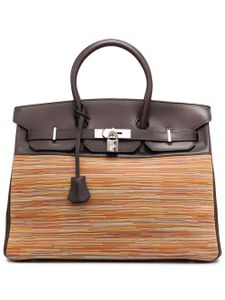 Hermès Pre-Owned sac à main Birkin 35 Vibrato pre-owned (2003) - Marron