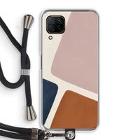 Geo #2: Huawei P40 Lite Transparant Hoesje met koord
