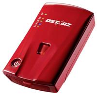 Qstarz BL-1000GT Standard GPS-logger Rood 1 stuk(s)