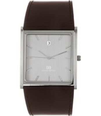 Horlogeband Danish Design IQ14Q665 Leder Bruin 35mm