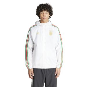 adidas Italië DNA Windbreaker 2024-2026 Wit Goud