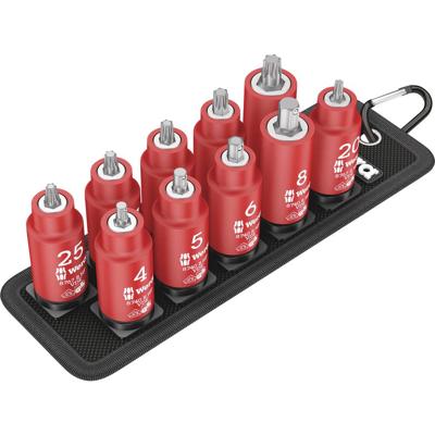 Wera Belt B VDE 1 Zyklop 05004930001 Dopsleutel-bitinzetset 3/8 10-delig
