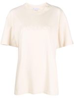 JW Anderson logo-embroidered cotton T-shirt - Tons neutres - thumbnail