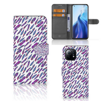 Xiaomi Mi 11 Telefoon Hoesje Feathers Color - thumbnail