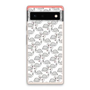Zwanen: Google Pixel 6 Transparant Hoesje