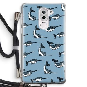 Narwhal: Honor 6X Transparant Hoesje met koord
