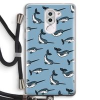 Narwhal: Honor 6X Transparant Hoesje met koord