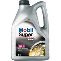 MOBIL Super 2000 - 10W40 Benzine Touring Car Motorolie - Semi-synthetisch - 5L
