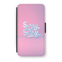 Sorry not sorry: iPhone XS Flip Hoesje