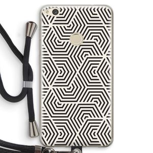 Magic pattern: Huawei Ascend P8 Lite (2017) Transparant Hoesje met koord