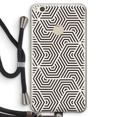 Magic pattern: Huawei Ascend P8 Lite (2017) Transparant Hoesje met koord