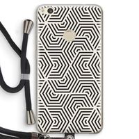 Magic pattern: Huawei Ascend P8 Lite (2017) Transparant Hoesje met koord